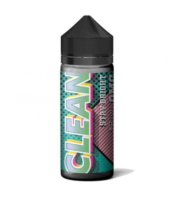 Clean by Bones, 100ML E Liquid, 70VG Vape, 0MG Juice