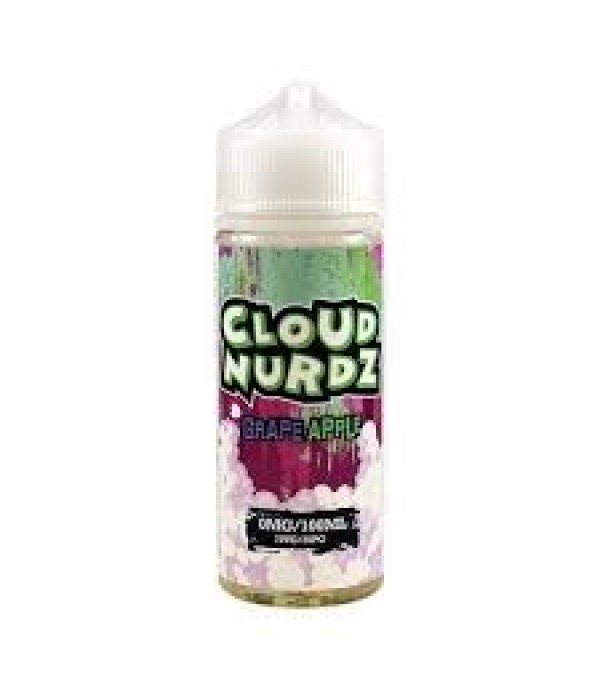 CLOUD NURDZ GRAPE APPLE 100ML E LIQUID SHORTFILL 70VG JUICE