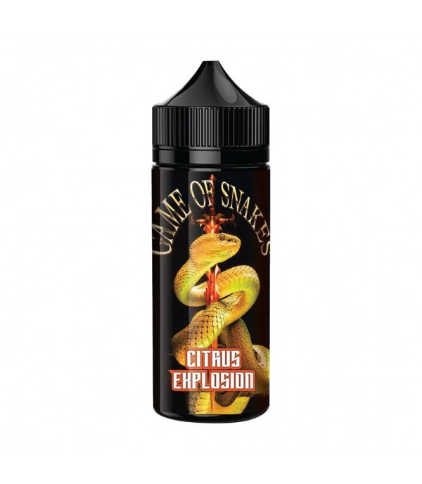 Citrus Explosion By Game Of Snakes 100ML E Liquid 70VG Vape 0MG Juice