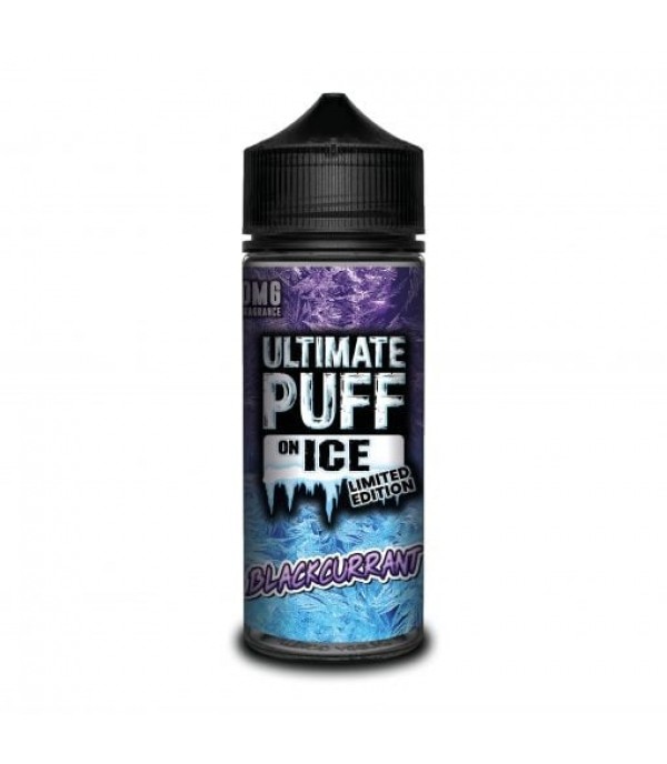 Ultimate Puff On Ice Limited Edition – Blackcurrant 100ML Shortfill