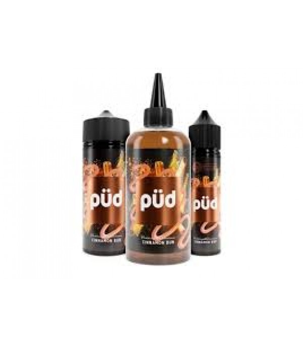 Cinnamon Bun by Pud 50ml, 100ml, 200ml E Liquid Vape Juice 70vg 30pg - Joes Juice