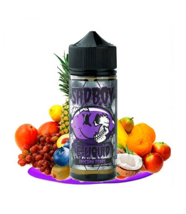 UNICORN TEARS BY SADBOY E-LIQUID 100ML SHORTFILL E LIQUID 75VG VAPE