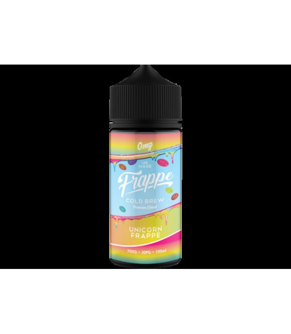 Unicorn Frappe By Frappe 100ML E Liquid 70VG Vape 0MG Juice