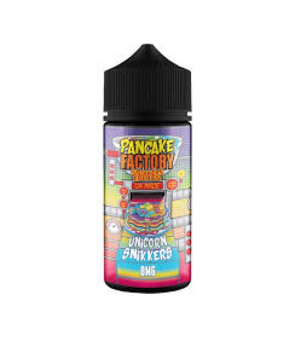 Unicorn Snikkers 100ml Pancake Factory E-liquid Juice 70VG Shortfill