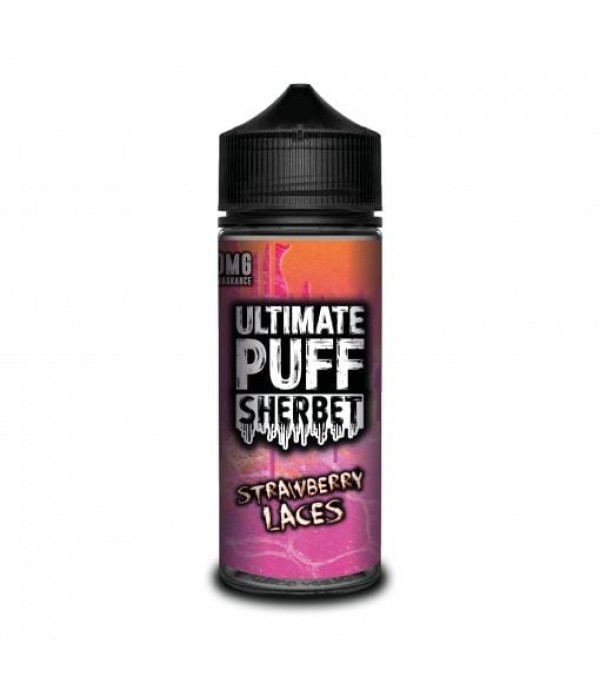 Ultimate Puff Sherbet – Strawberry Laces 100ML Shortfill