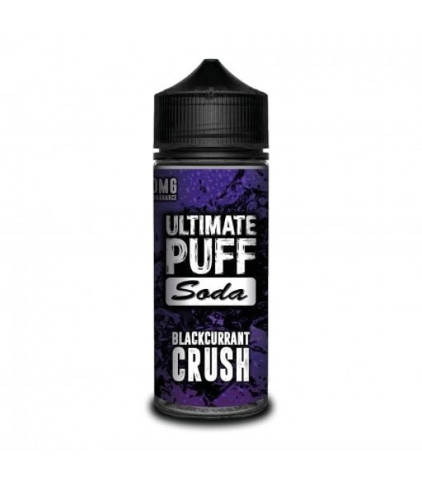 Ultimate Puff Soda Blackcurrant Crush 100ML Shortfill
