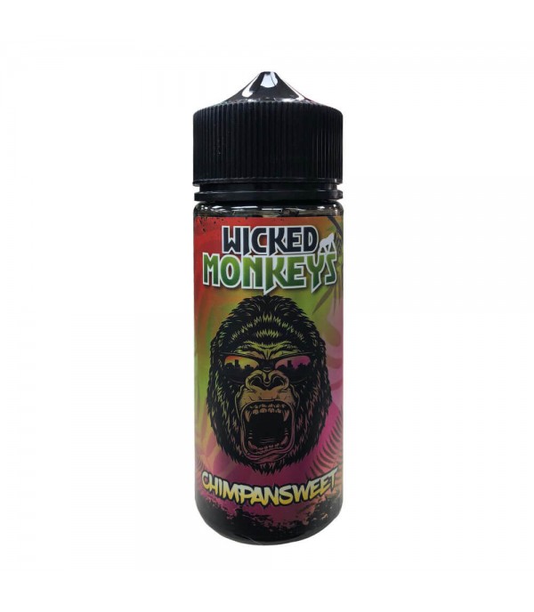Chimpansweet By Wicked Monkeys 100ML E Liquid 70VG Vape 0MG Juice
