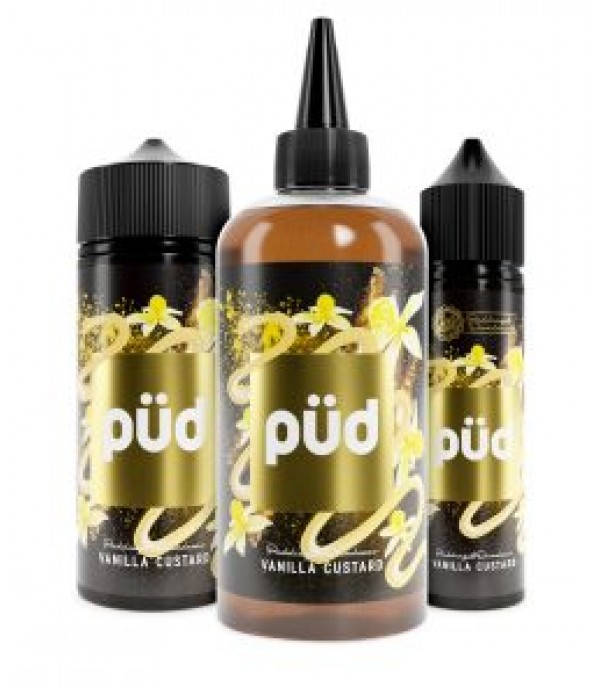 Vanilla Custard by Pud 50ml, 100ml, 200ml E Liquid Vape Juice 70vg 30pg - Joes Juice