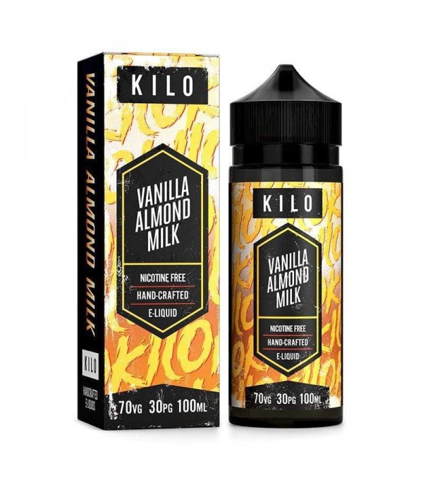 Vanilla Almond Milk by Kilo, 100ML E Liquid, 70VG Vape, 0MG Juice