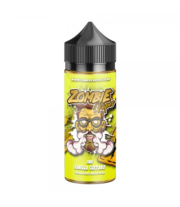 Vanilla Custard By Zombie Vapes, 50ML E Liquid, 70VG Vape, 0MG Juice