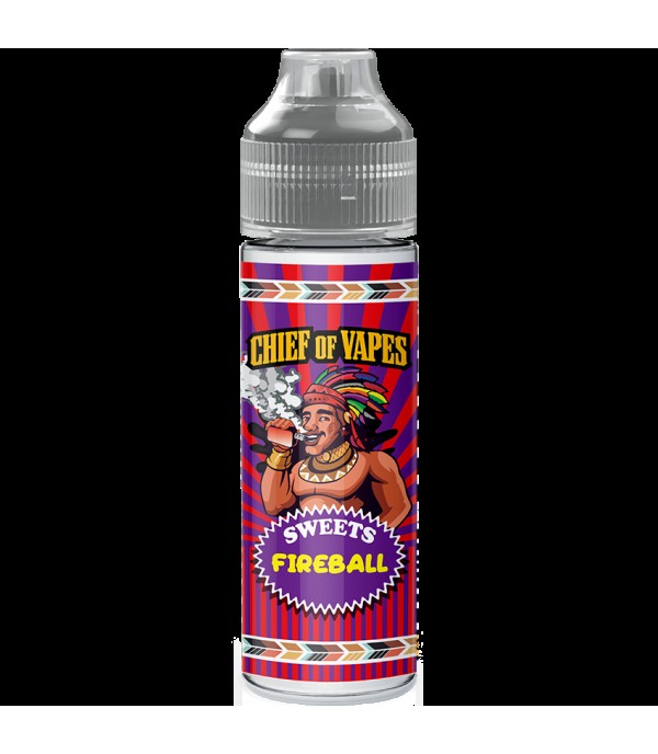 Chief Of Vapes Fireball 50ml E Liquid Juice 70vg Vape Shortfill Subohm