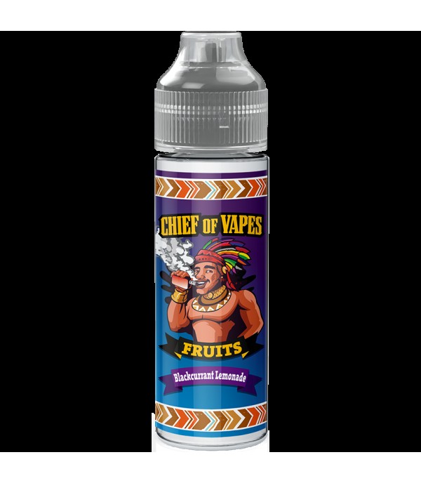 Chief Of Vapes Blackcurrant lemonade 50ml E Liquid Juice 70vg Vape Shortfill Subohm