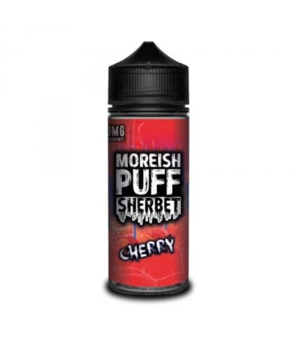 CHERRY – MOREISH PUFF SHERBET 100ML SHORTFILL E LIQUID 70VG VAPE