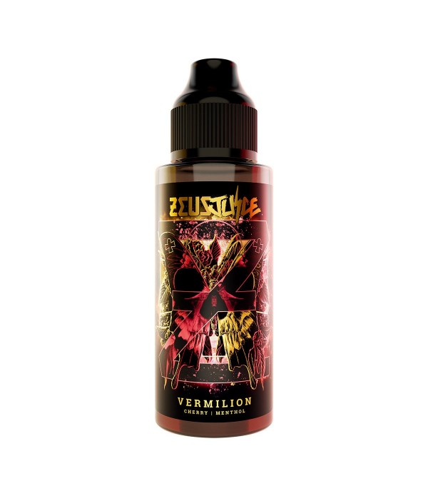 Vermilion By Zeus Juice 100ML E Liquid 70VG Vape 0MG Juice