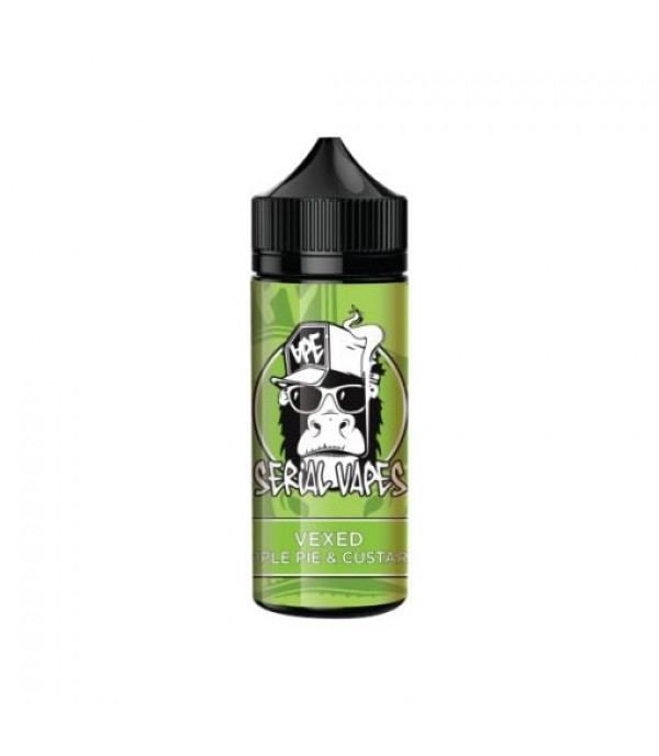 Vexed by Serial Vapes, 100ML E Liquid, 70VG Vape, 0MG Juice