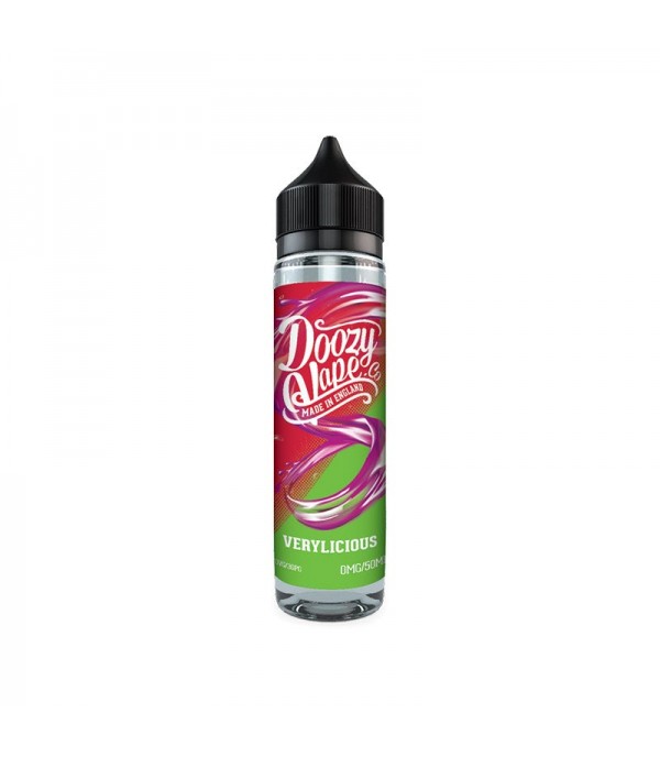 Verylicious by Doozy Vape 0MG 50ML E-liquid. 70VG/30PG Vape Juice