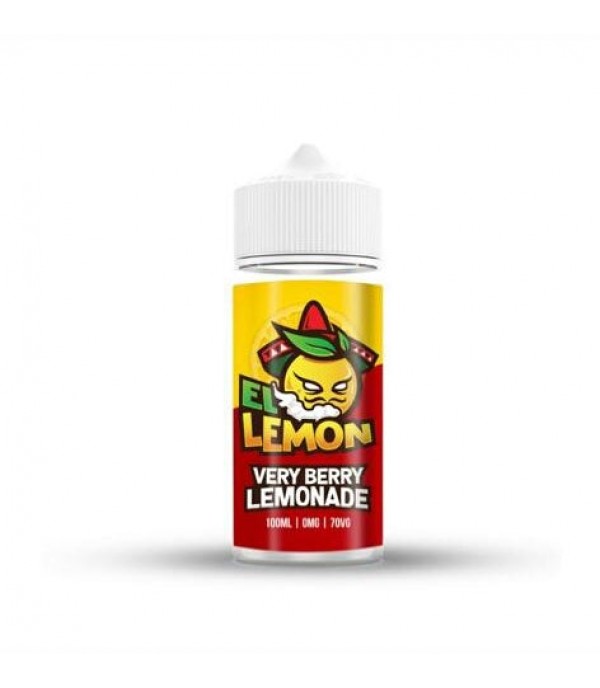 Very Berry Lemonade By El Lemon 100ML E Liquid 70VG/30PG Vape 0MG Juice