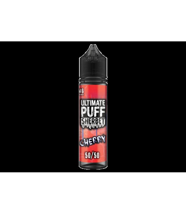 Cherry Sherbet by Ultimate Puff, 50ML E-liquid, 0MG Vape, 50VG Juice