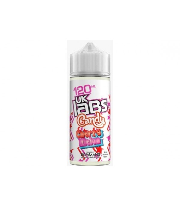 Cherry Melon - Candy by UK Labs, 100ML E Liquid, 70VG Vape, 0MG Juice, Shortfill