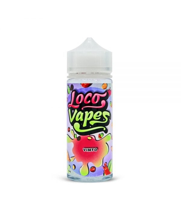 Vimto by Loco Vapes. 100ML E-liquid, 0MG vape, 70VG/30PG juice