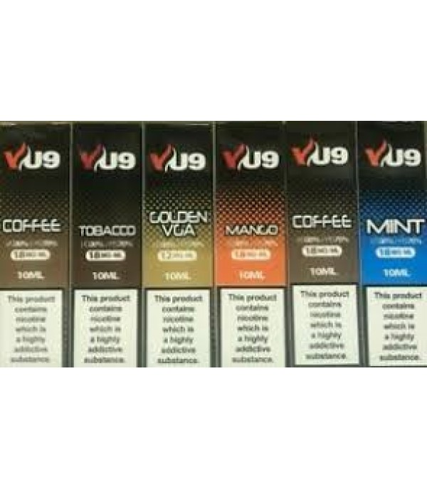 VU9 Blackcurrant 10ml E Liquid TPD Compliant 70VG Vape Juice Multibuy