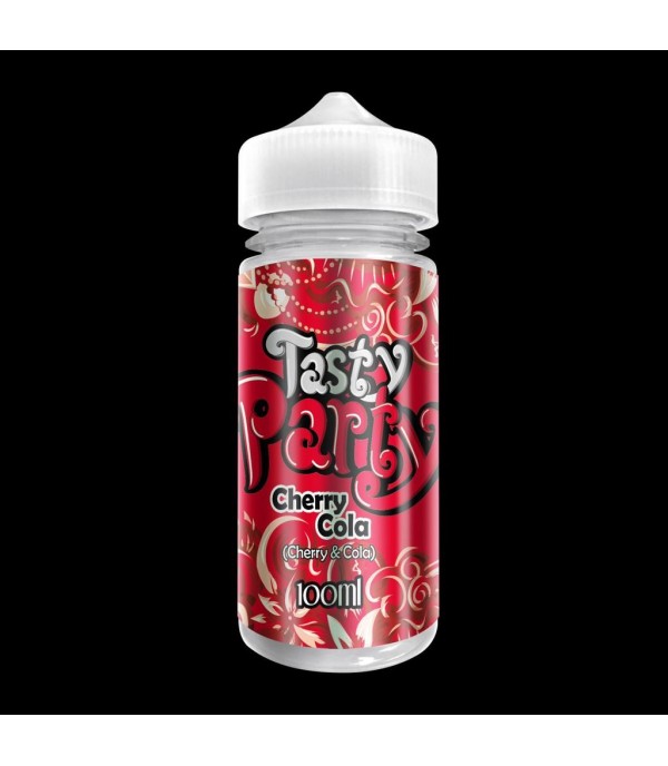 Cherry Cola by Tasty Party. 100ML E-liquid, 0MG vape, 70VG/30PG juice