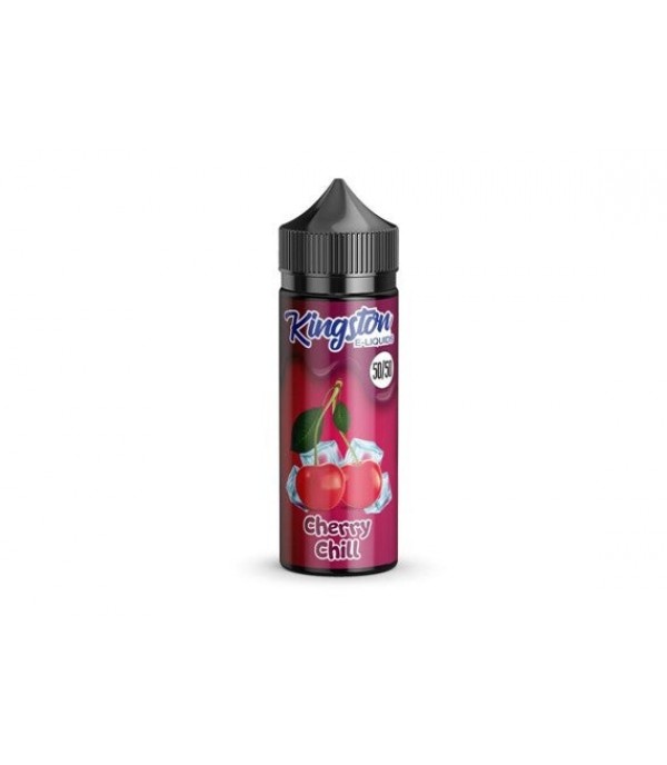 Cherry Chill By Kingston 100ML E Liquid 50VG/50PG Vape 0MG Juice