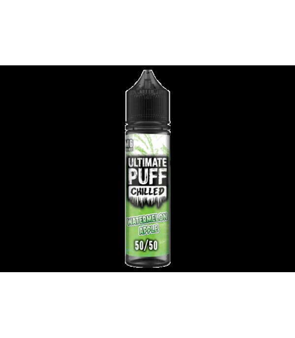 Watermelon Apple Chilled by Ultimate Puff, 50ML E-liquid, 0MG Vape, 50VG Juice