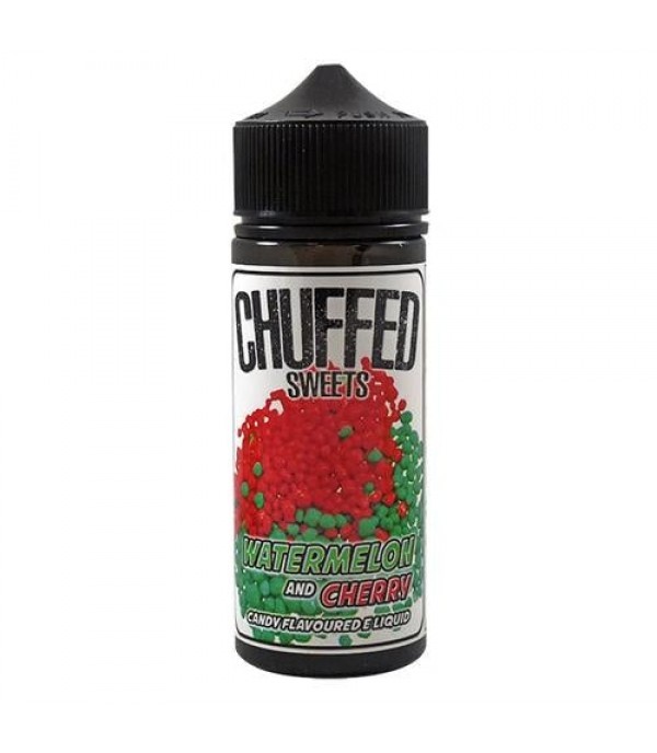 Watermelon And Cherry - Sweets by Chuffed in 100ml Shortfill E-liquid juice 70vg Vape