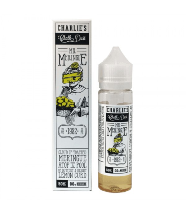 CHARLIE’S CHALK DUST E LIQUID MR MERINGUE 50ML GENUINE - 70VG 30PG