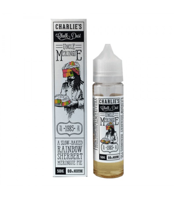 CHARLIE’S CHALK DUST 50ML GENUINE E LIQUID UNCLE MERINGUE 70VG 30PG