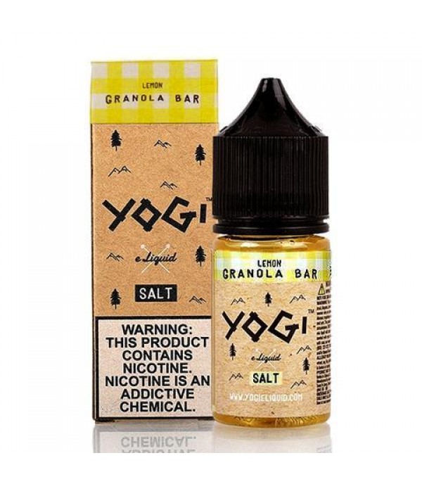 Lemon Granola Bar By Yogi Salt 10ML E Liquid 50VG Vape 10MG/20MG Juice