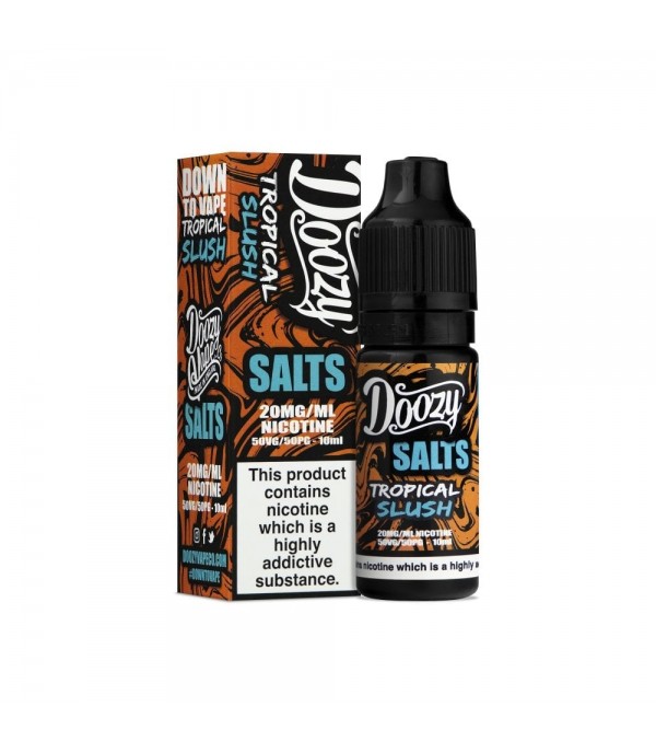 Tropical Slush By Doozy Nic Salts 10ML E Liquid 50VG Vape 10MG/20MG Juice