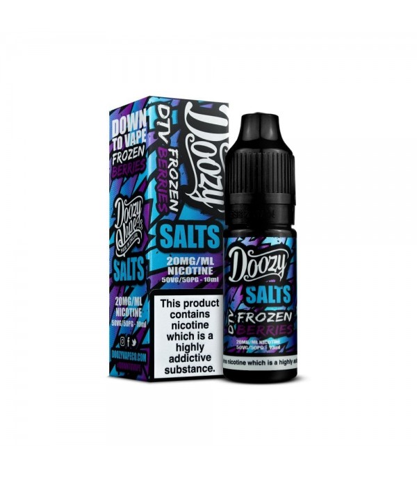 Frozen Berries By Doozy Nic Salts 10ML E Liquid 50VG Vape 10MG/20MG Juice