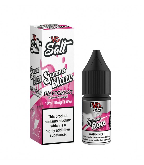 Summer Blaze by IVG Nic Salt 10ML E Liquid 10MG/20MG Vape 50VG Juice