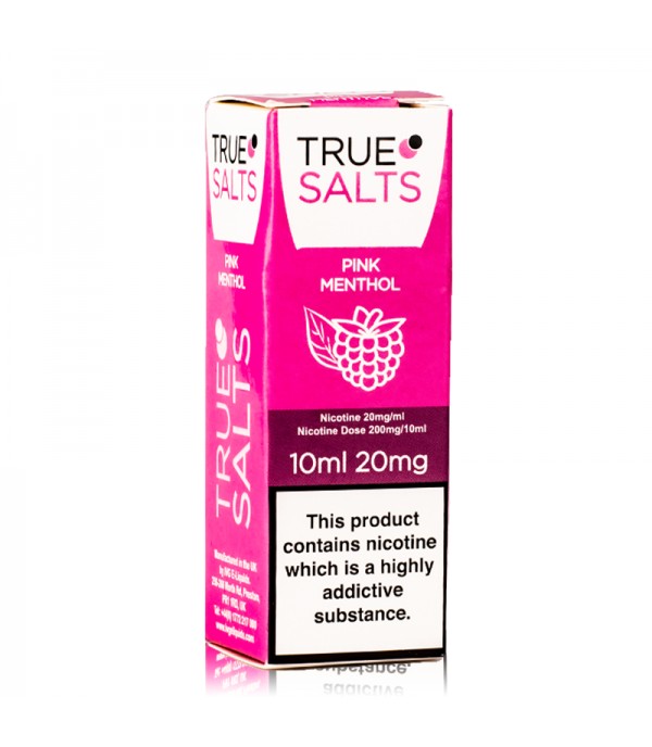 Pink Menthol By True Salts Nic Salt 10ML E Liquid 10MG/20MG Vape 50VG Juice