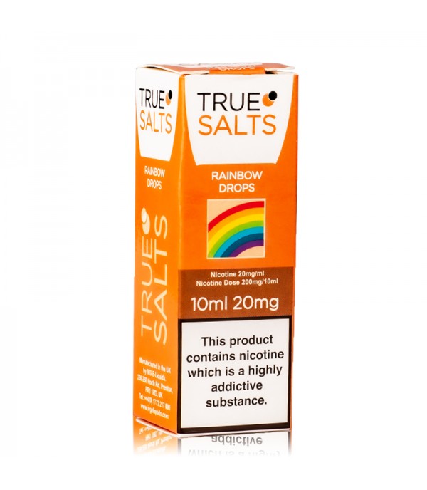 Rainbow Drops By True Salts Nic Salt 10ML E Liquid 10MG/20MG Vape 50VG Juice