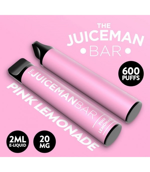 Pink Lemonade By The Juiceman Disposable Vape Pen Pod | 20MG / 2% | 600 Puffs