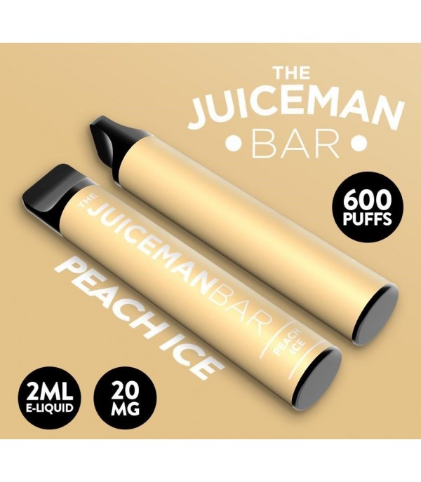 Peach Ice By The Juiceman Disposable Vape Pen Pod | 20MG / 2% | 600 Puffs