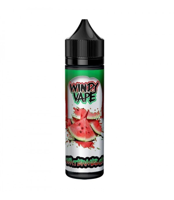 Watermelon by Windy Vape 50ml E Liquid Juice 0mg 80vg 20pg