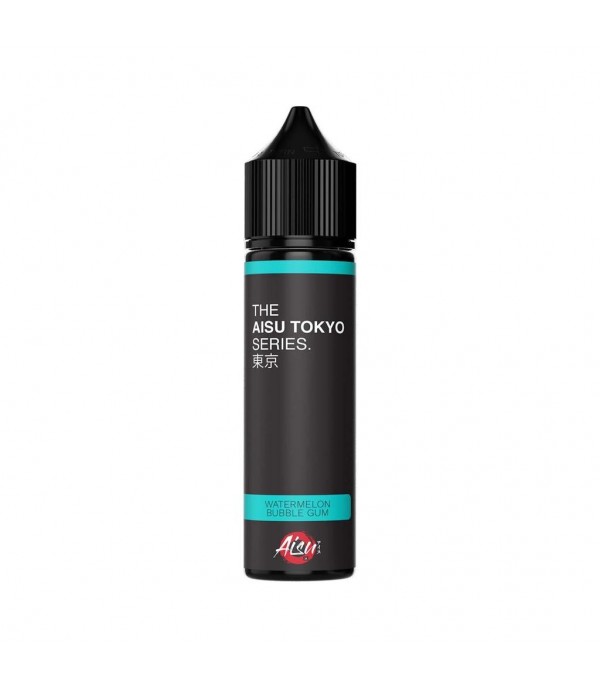 Watermelon Bubble Gum By Aisu Tokyo Series | 50ML E Liquid | 70VG/30PG Vape | 0MG Juice