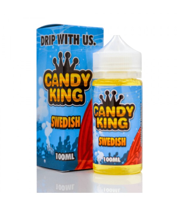 CANDY KING SWEDISH 100ML SHORTFILL 80VG 20PG VAPE JUICE E LIQUID