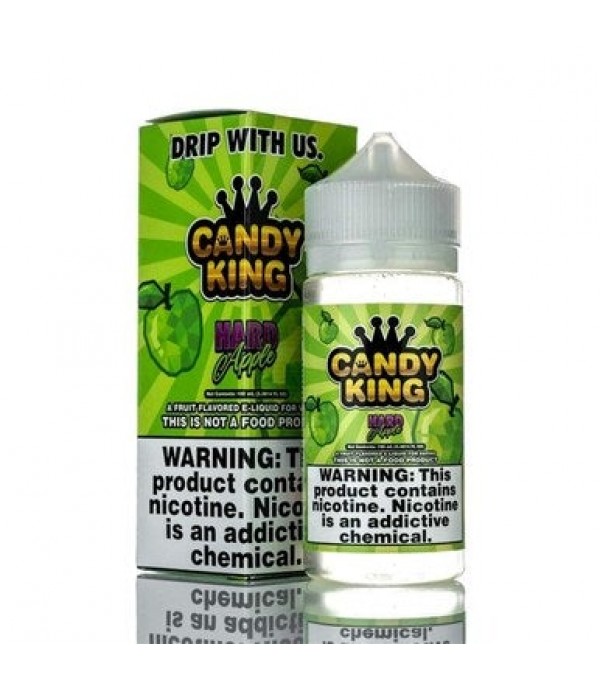 CANDY KING HARD APPLE 100ML SHORTFILL E LIQUID JUICE 80VG 20PG GENUINE VAPE