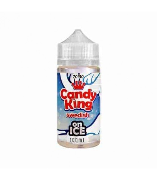 CANDY KING 100ML E LIQUID SWEDISH ON ICE SHORTFILL E JUICE 80VG VAPE