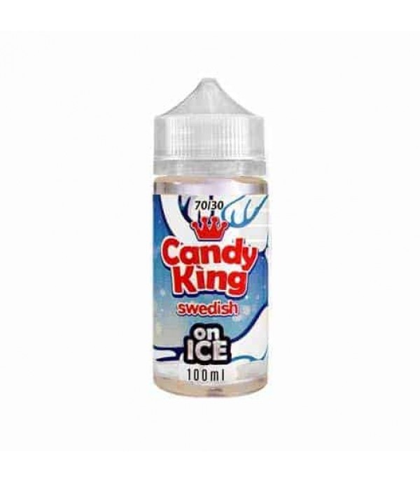 CANDY KING 100ML E LIQUID SWEDISH ON ICE SHORTFILL E JUICE 80VG VAPE