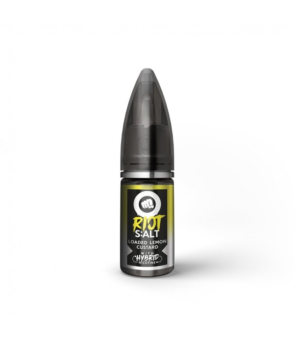 Loaded Lemon Custard Nic Salt by Riot Squad Salts 10ML E Liquid 50VG Vape 5MG/10MG/20MG Juice