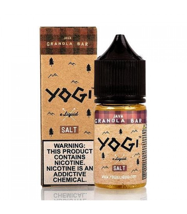 Java Granola Bar By Yogi Salt 10ML E Liquid 50VG Vape 10MG/20MG Juice