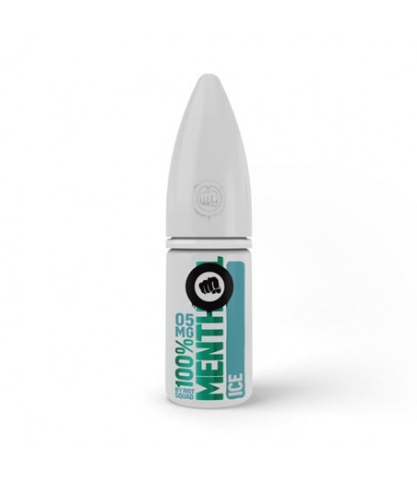 Ice Menthol Nic Salt by Riot Squad Salts 10ML E Liquid 50VG Vape 5MG/10MG/20MG Juice