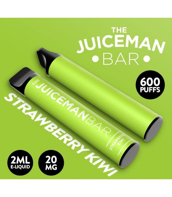 Strawberry Kiwi By The Juiceman Disposable Vape Pen Pod | 20MG / 2% | 600 Puffs