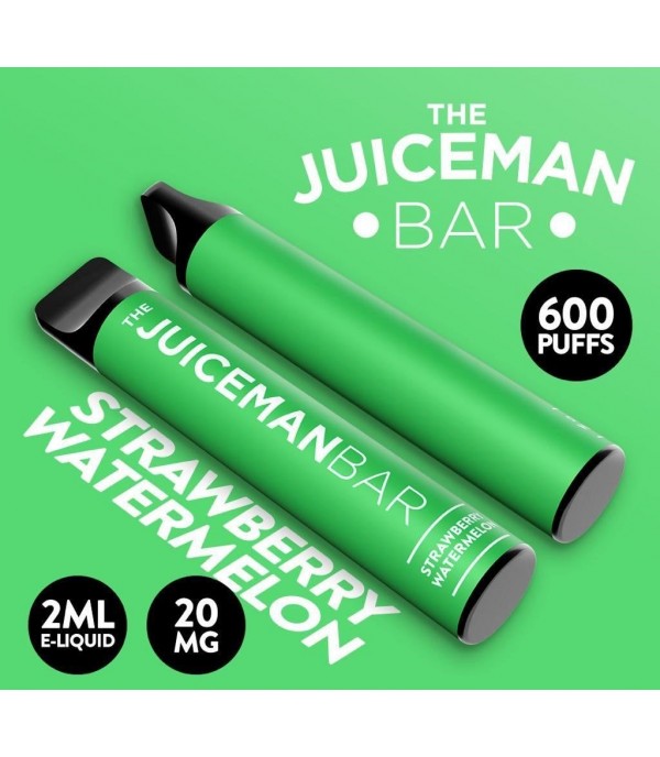 Strawberry Watermelon By The Juiceman Disposable Vape Pen Pod | 20MG / 2% | 600 Puffs